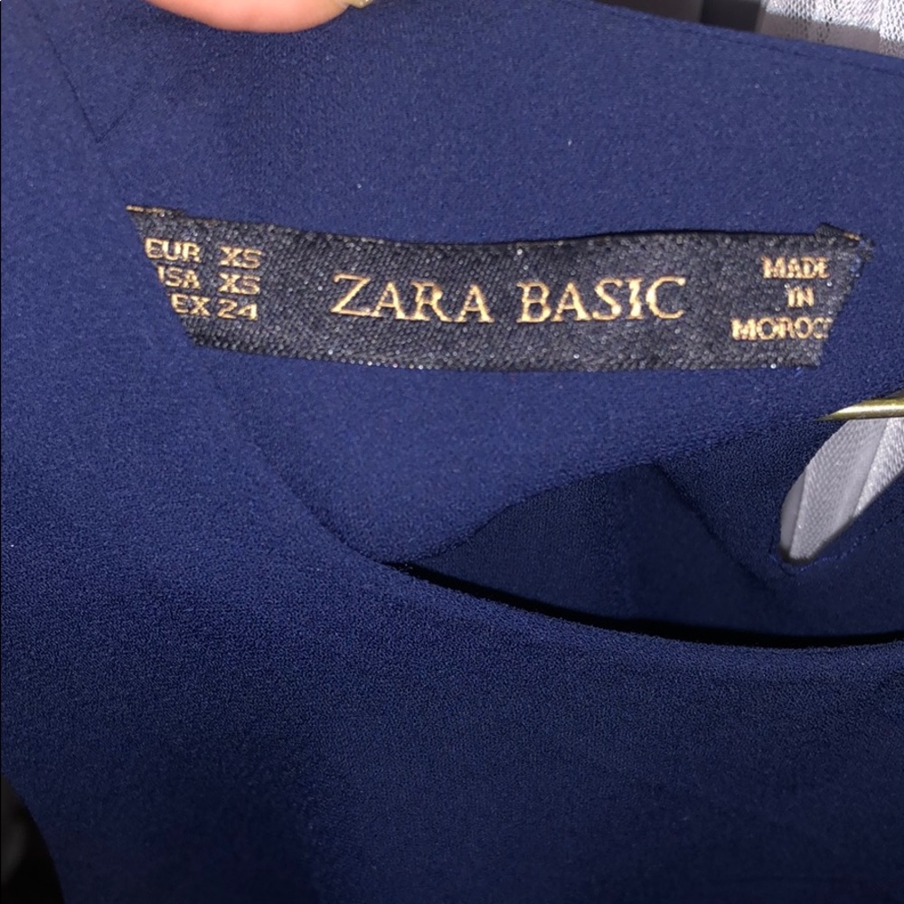 Zara Basic Blue Shirt - image 2